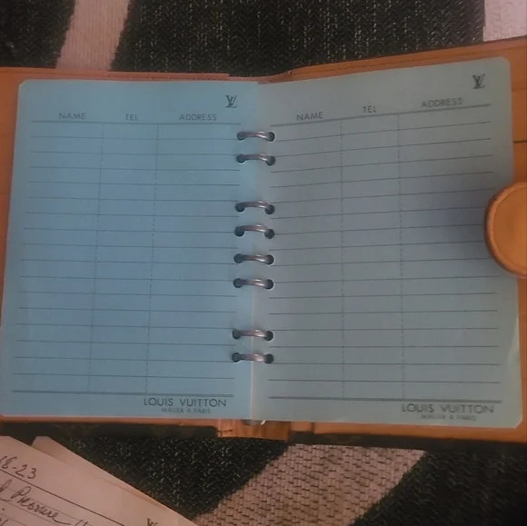 LOUIS VUITTON Address, Business, Journal, Agender, Notes, Book, Office Book,hp🔥 - Picture 10 of 16